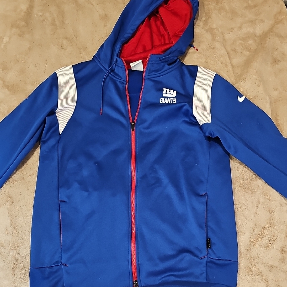 Men's Blue Nike Zip-up (NY Giants)